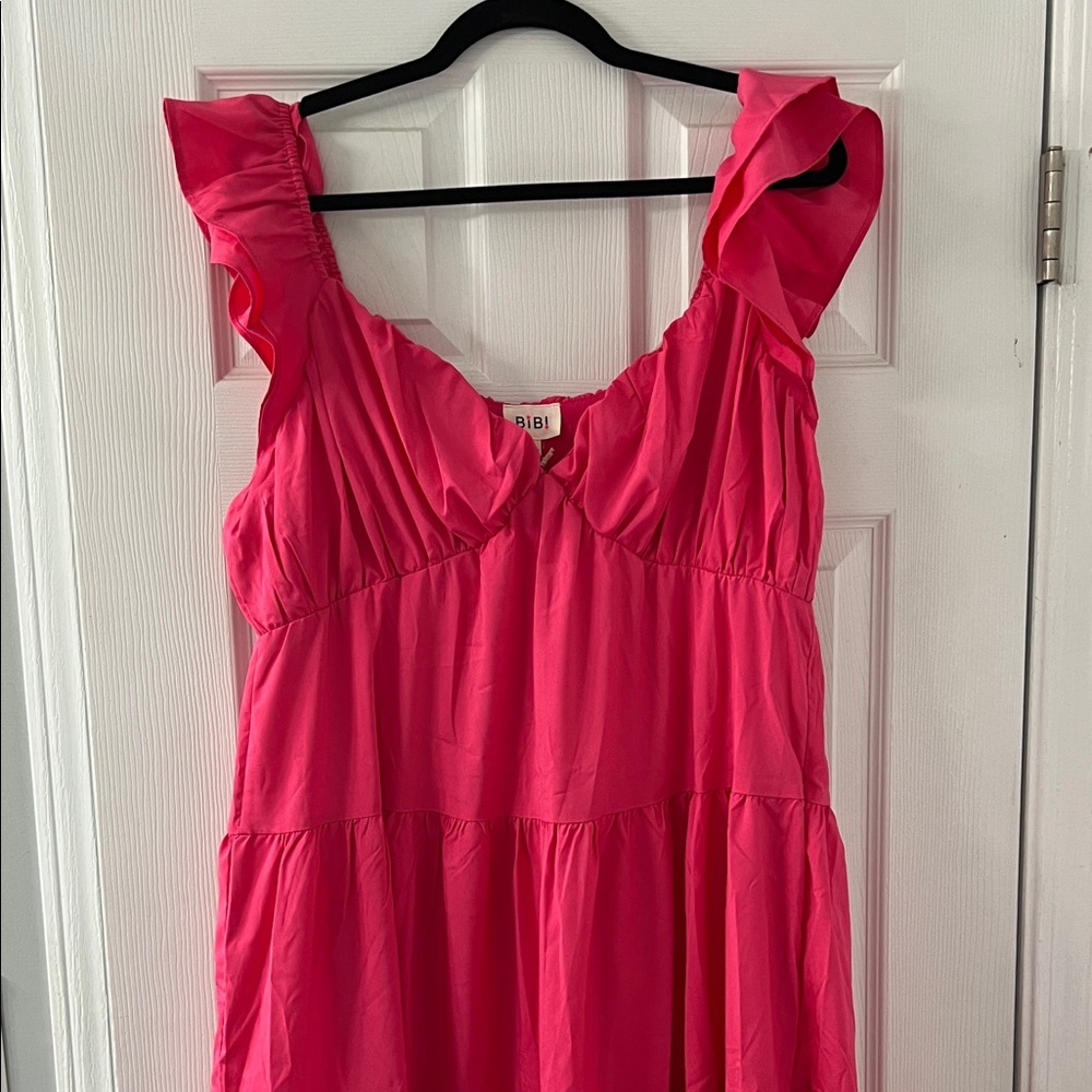 BiBi Pink Maxi Dress